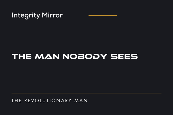 The Man Nobody Sees The Man Nobody Sees