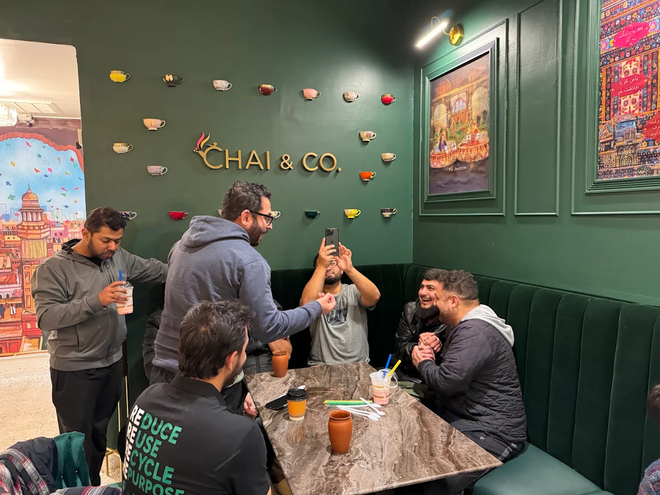 Chai & Co. hot chai tea and street foods