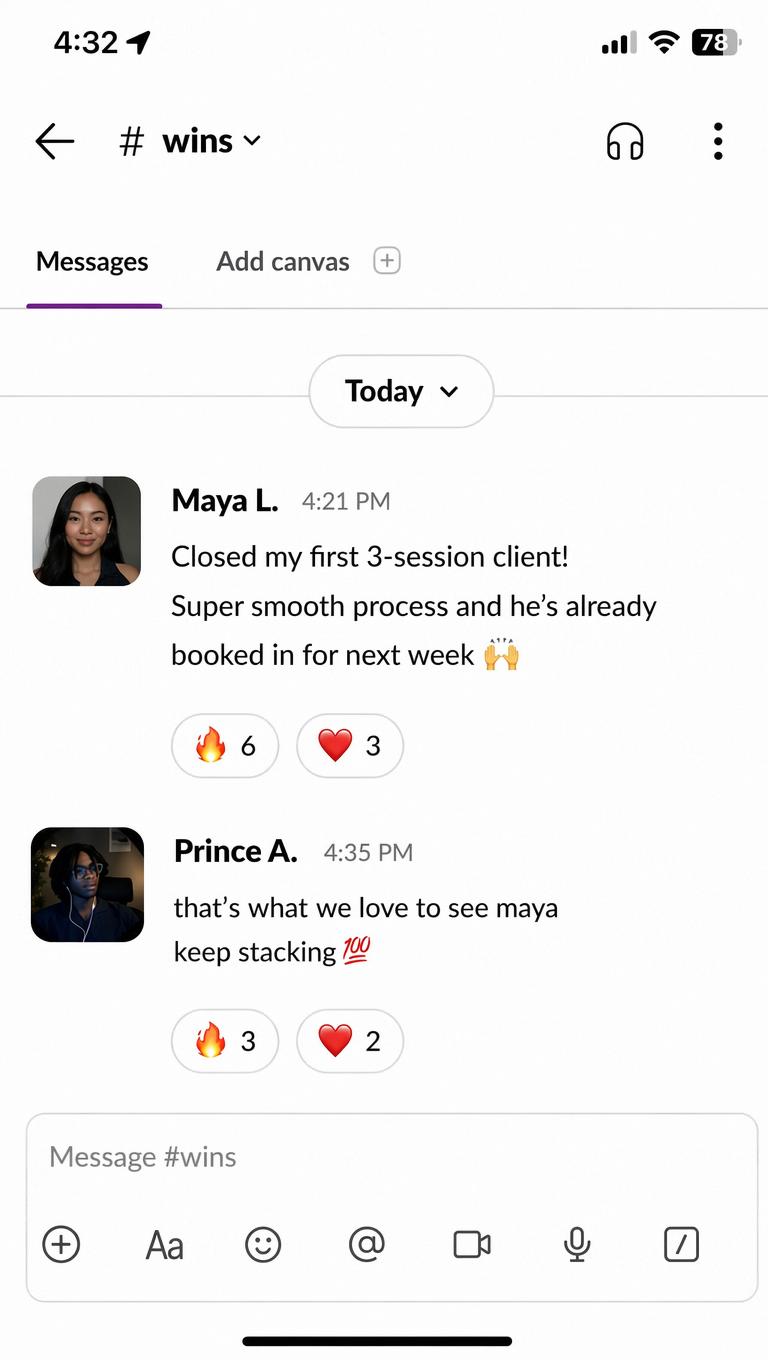 Client result