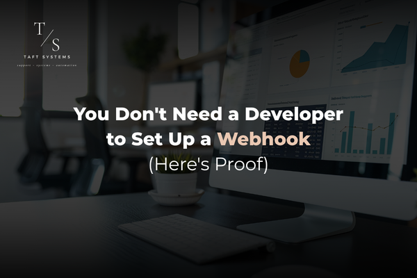 You Don't Need a Developer to Set Up a Webhook (Here's Proof)