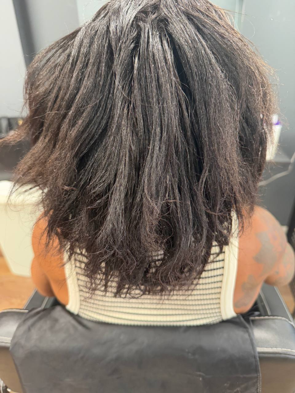 Client two before