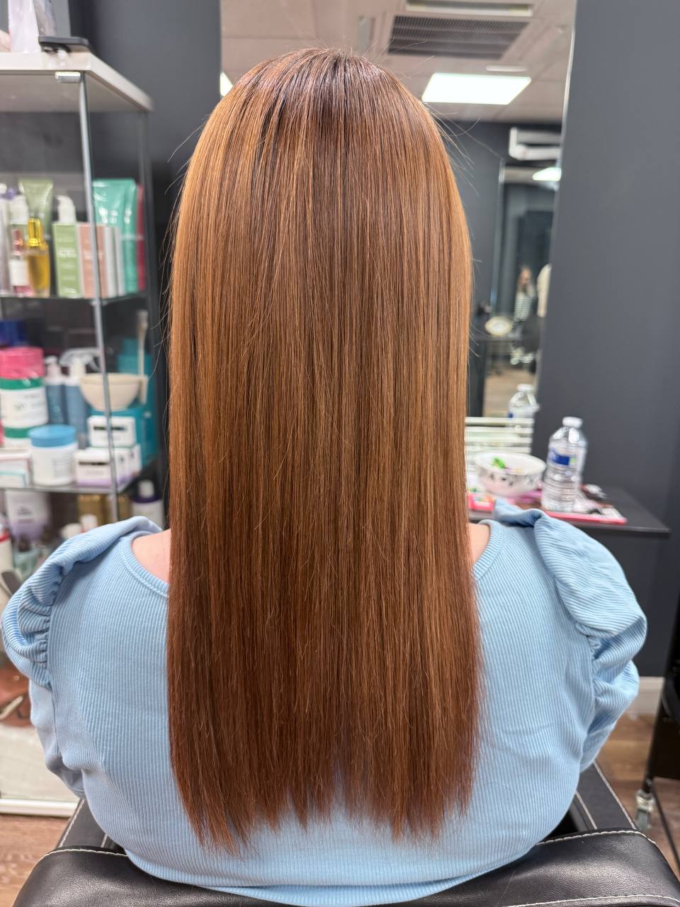 Client three after
