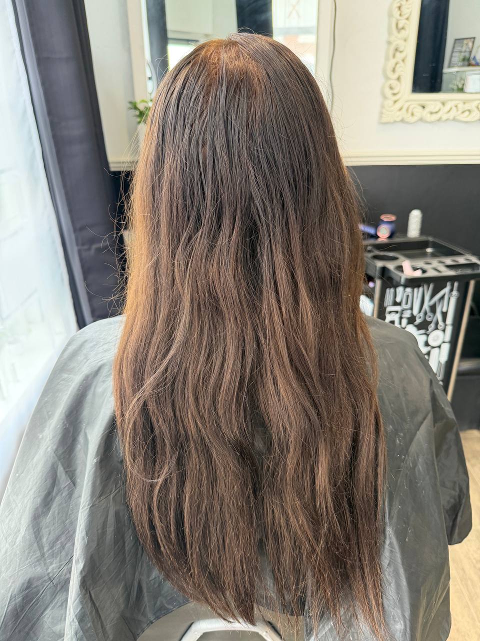 Smooth manageable client hair