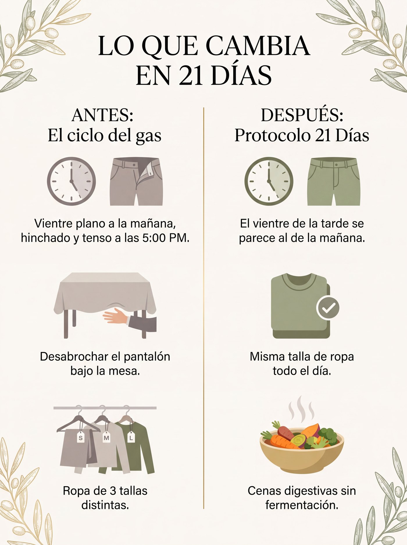 Lo que cambia en 21 días: el ciclo del gas frente al protocolo