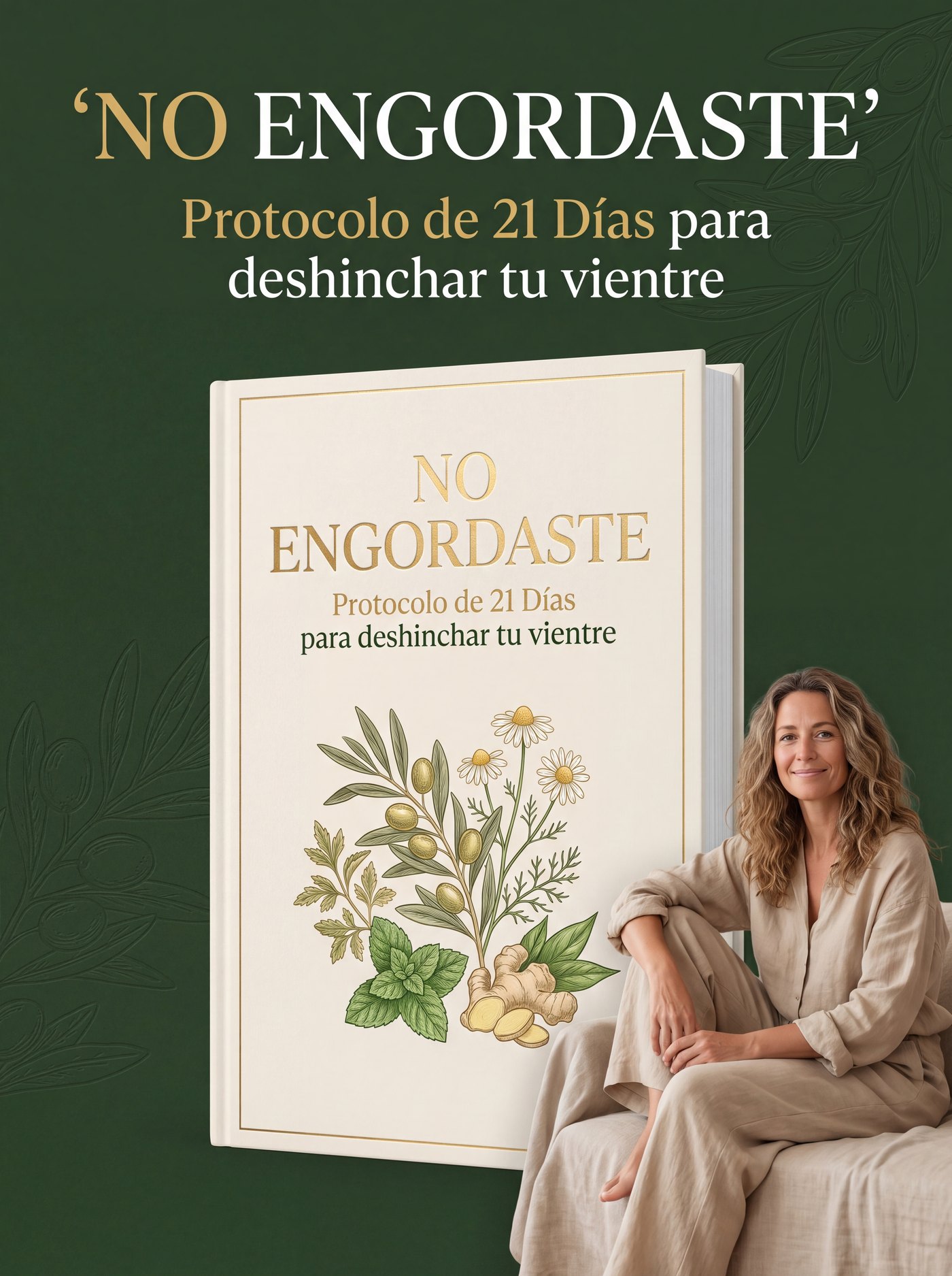 NO ENGORDASTE — Protocolo 21 Días para deshinchar tu vientre