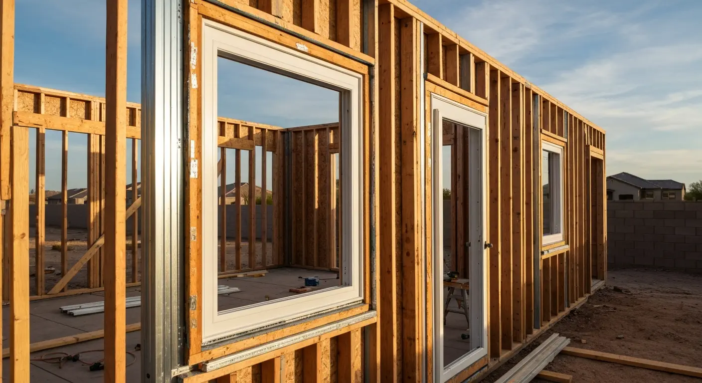 Window and door installation for new construction