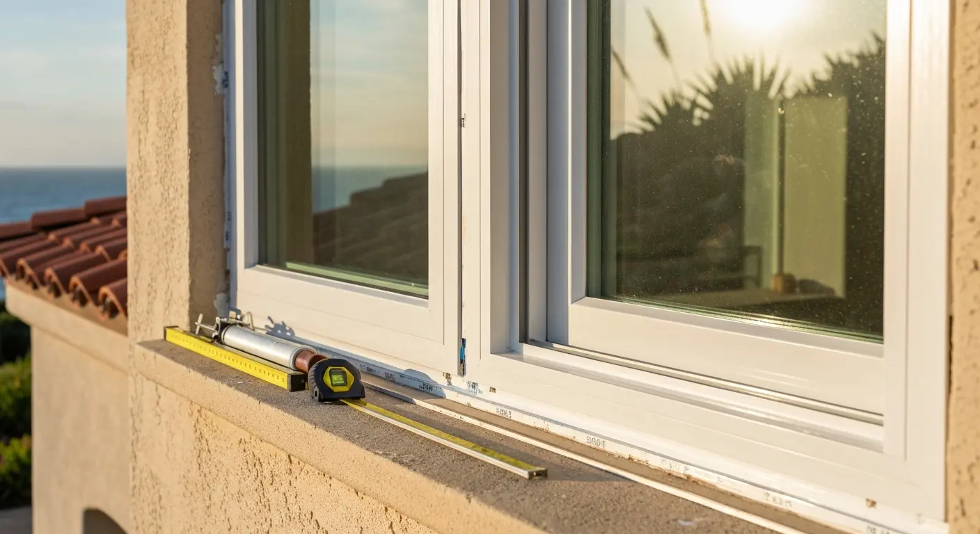 Replacement window installation
