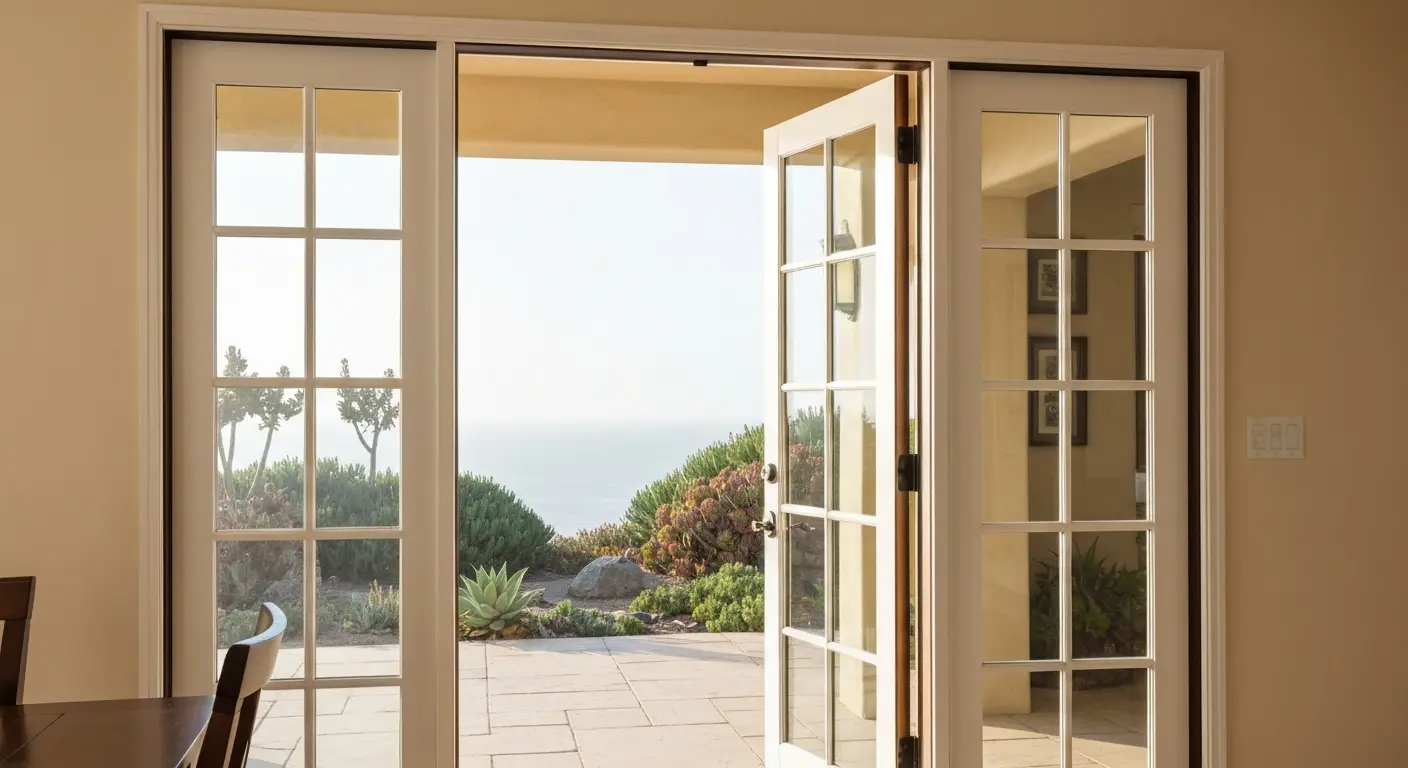 French door installation