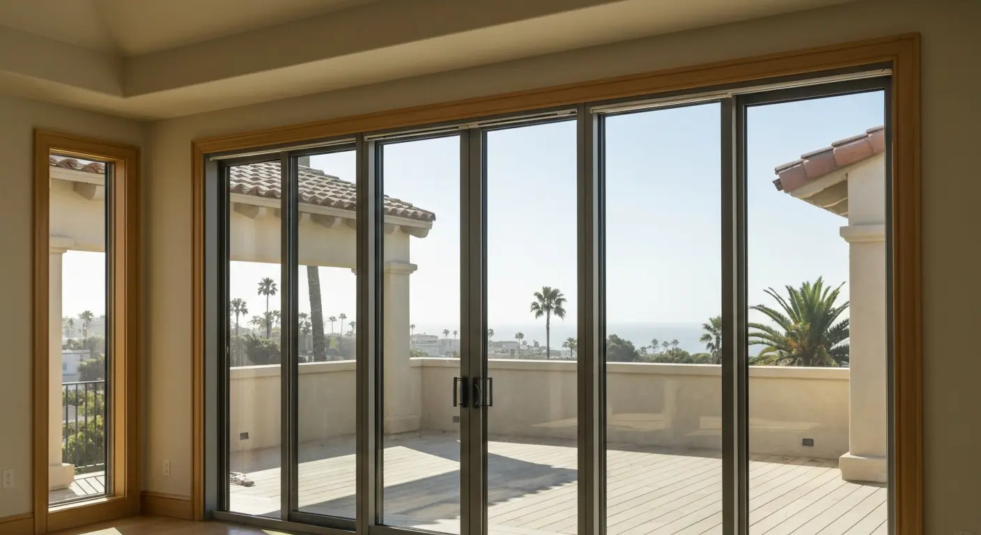 New window installation in Encinitas luxury home
