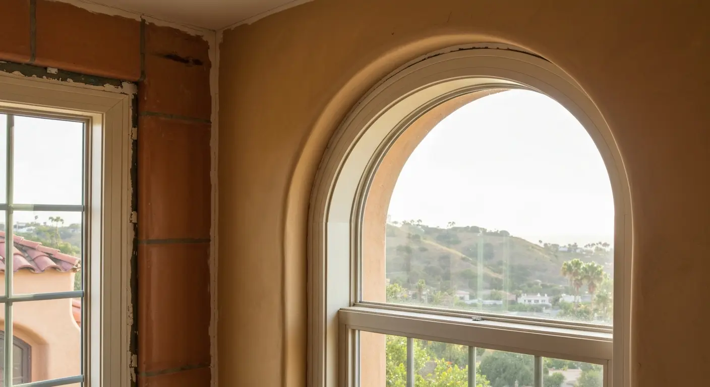 Custom window installation