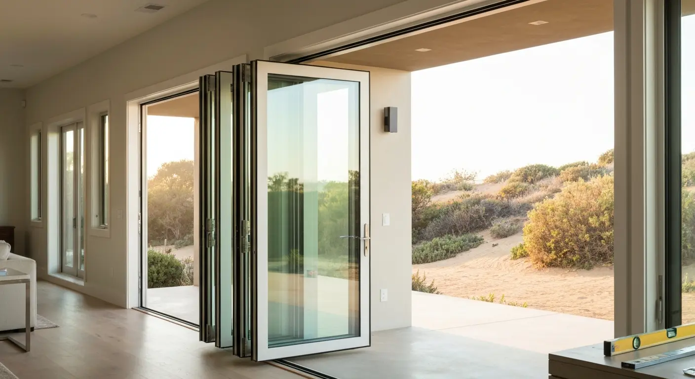 Bifold door installation