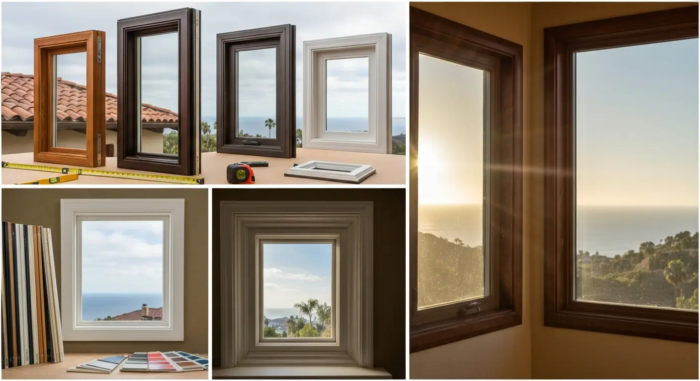 Custom window styles for architectural diversity