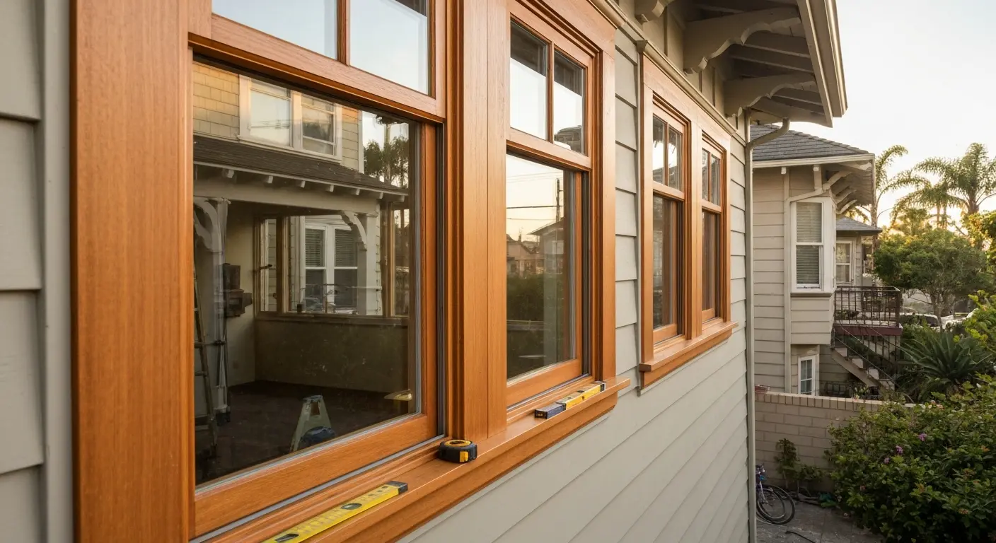 Window replacement project