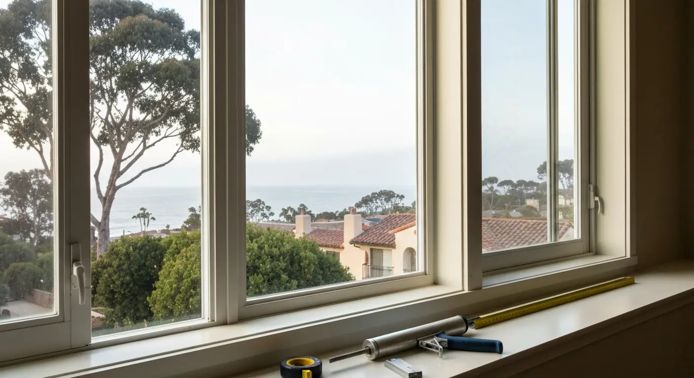 Window replacement service in Encinitas