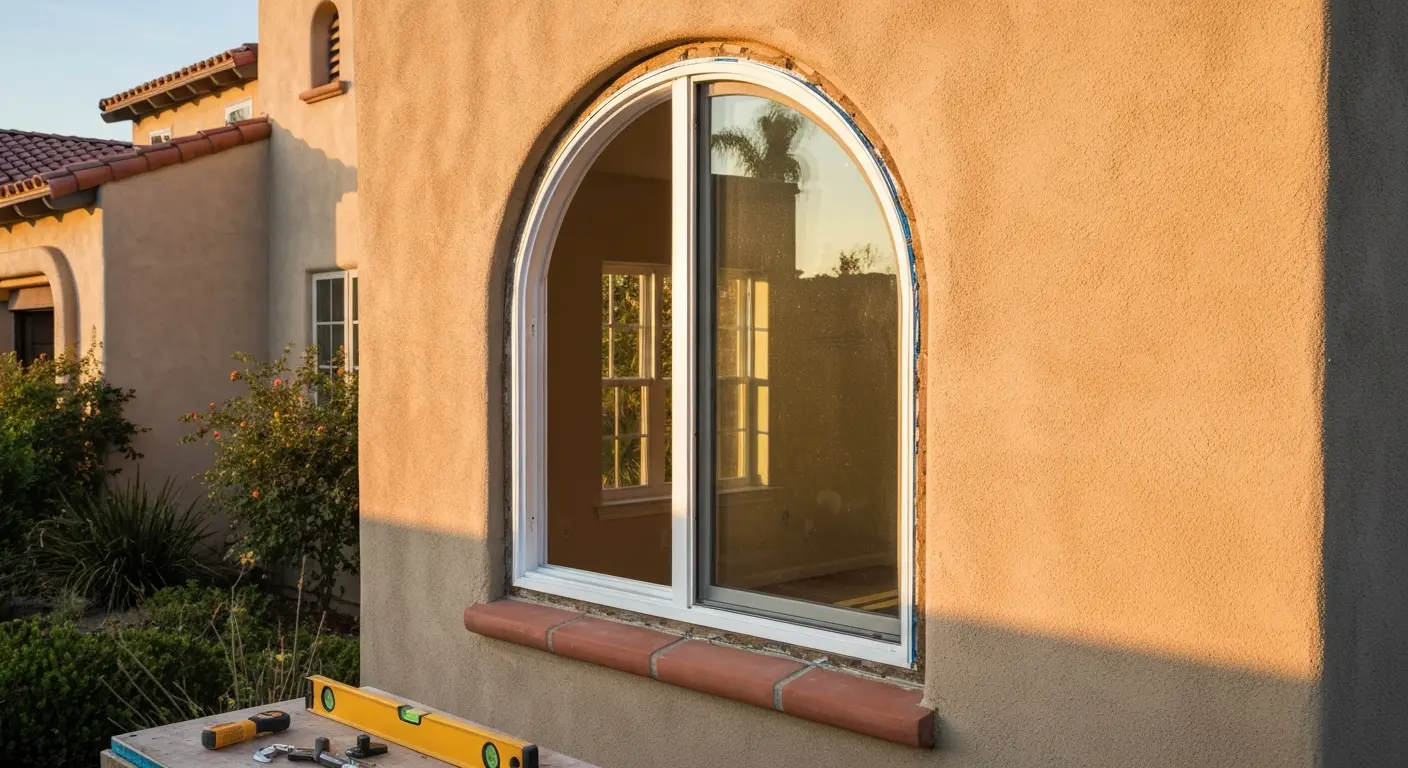 Custom window installation
