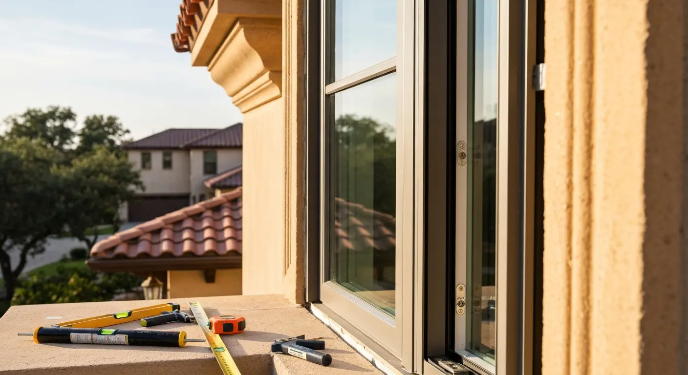 Replacement windows installation