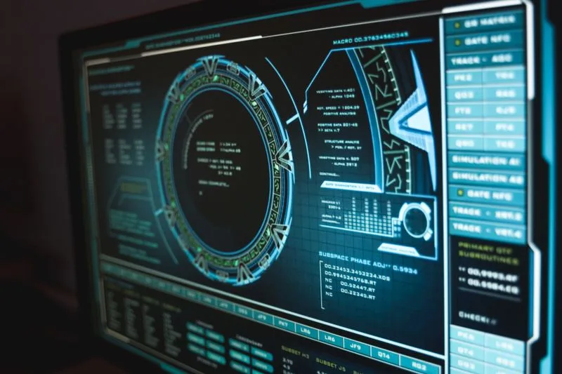 Cybersecurity professional detecting phishing and email threats on a laptop