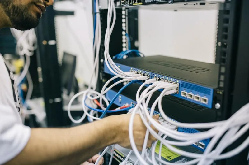 Server rack and network infrastructure for MSP domain security and DMARC protection