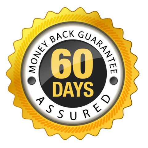 60 day money back guaranteed