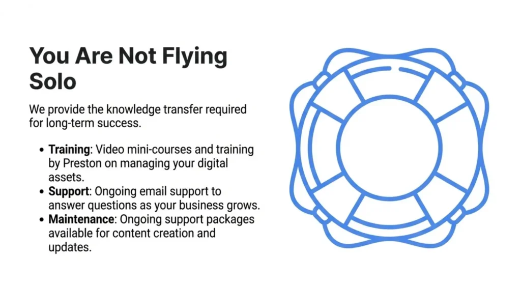 Support and training for digital success