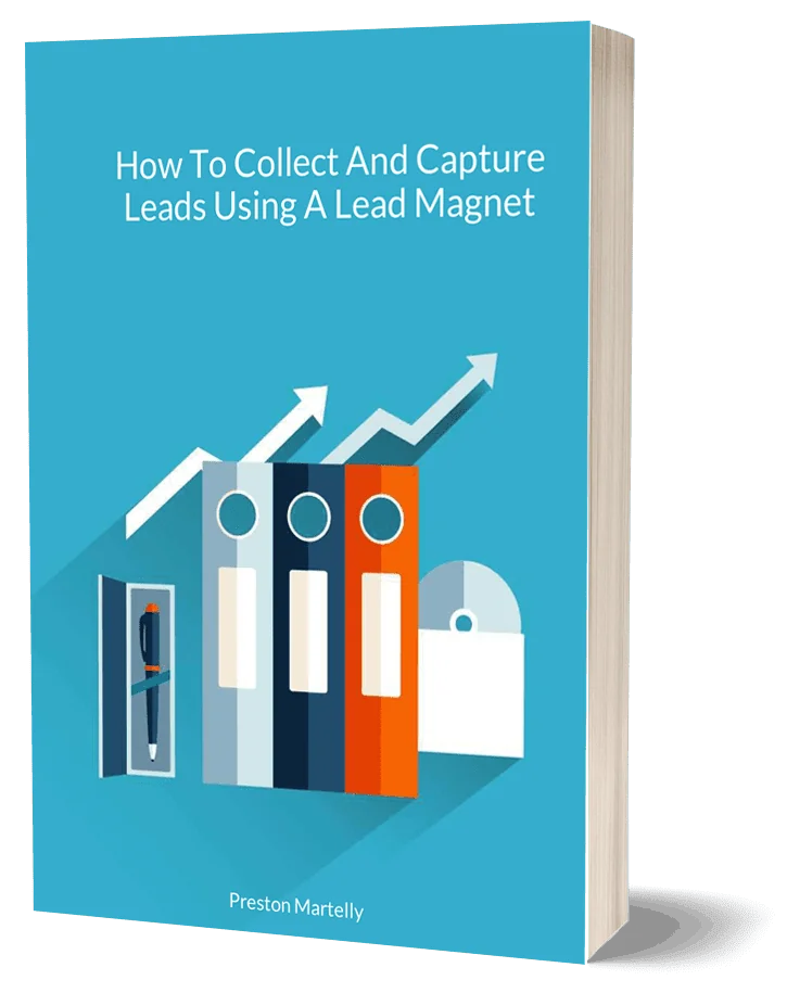 Cover of the guide "How to Collect and Capture Leads Using Lead Magnets"
