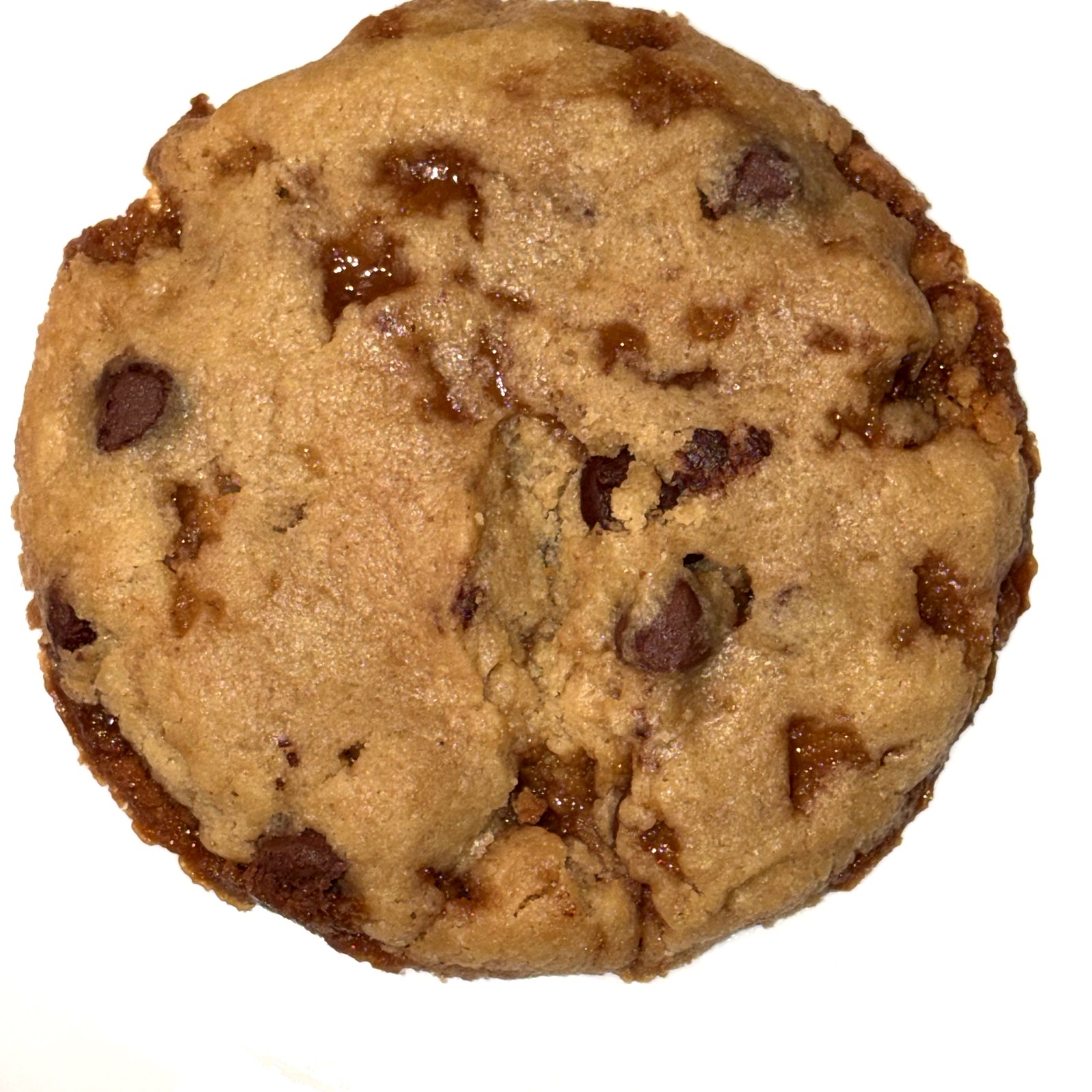 Toffee chocolate chip cookie