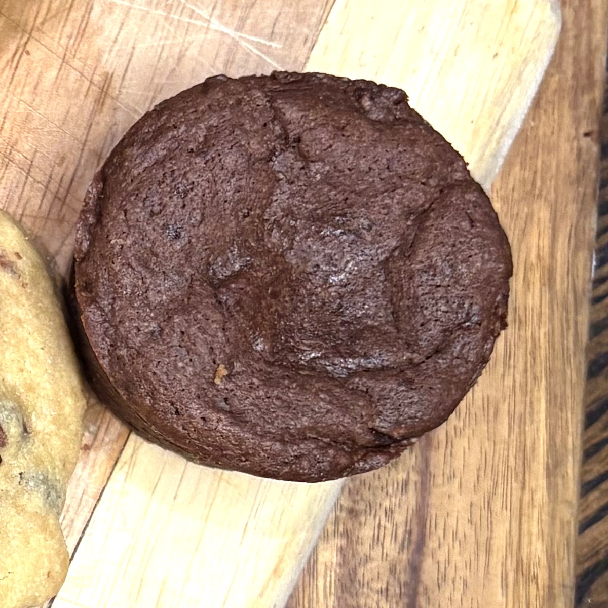 Cupcake-size Bigger Bite brownie