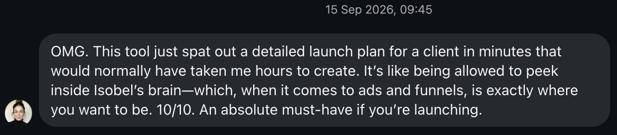 Testimonial from Jackie
