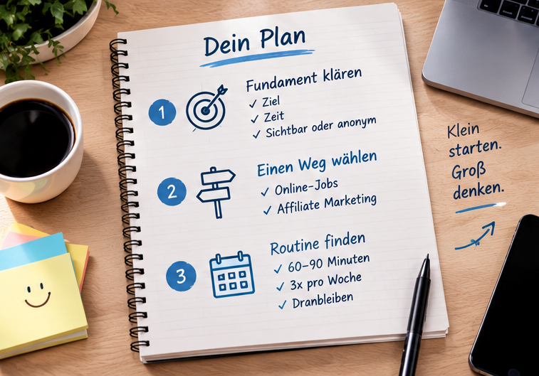 Online Geld verdienen ohne Vorkenntnisse – drei einfache Wege für Anfänger: Online-Jobs, Affiliate Marketing und digitale Produkte. Online Geld verdienen ohne Vorkenntnisse – drei einfache Wege für Anfänger: Online-Jobs, Affiliate Marketing und digitale Produkte.
