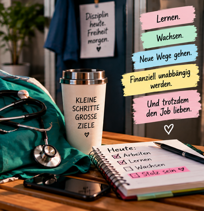„Weiterbildung neben der Pflege: Welche Wege es gibt und wer sie bezahlt“.