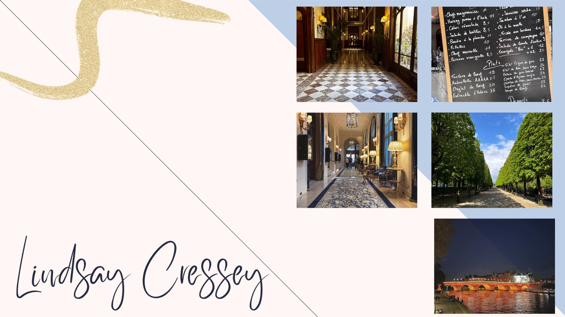 Lindsay Cressey's blog on Paris