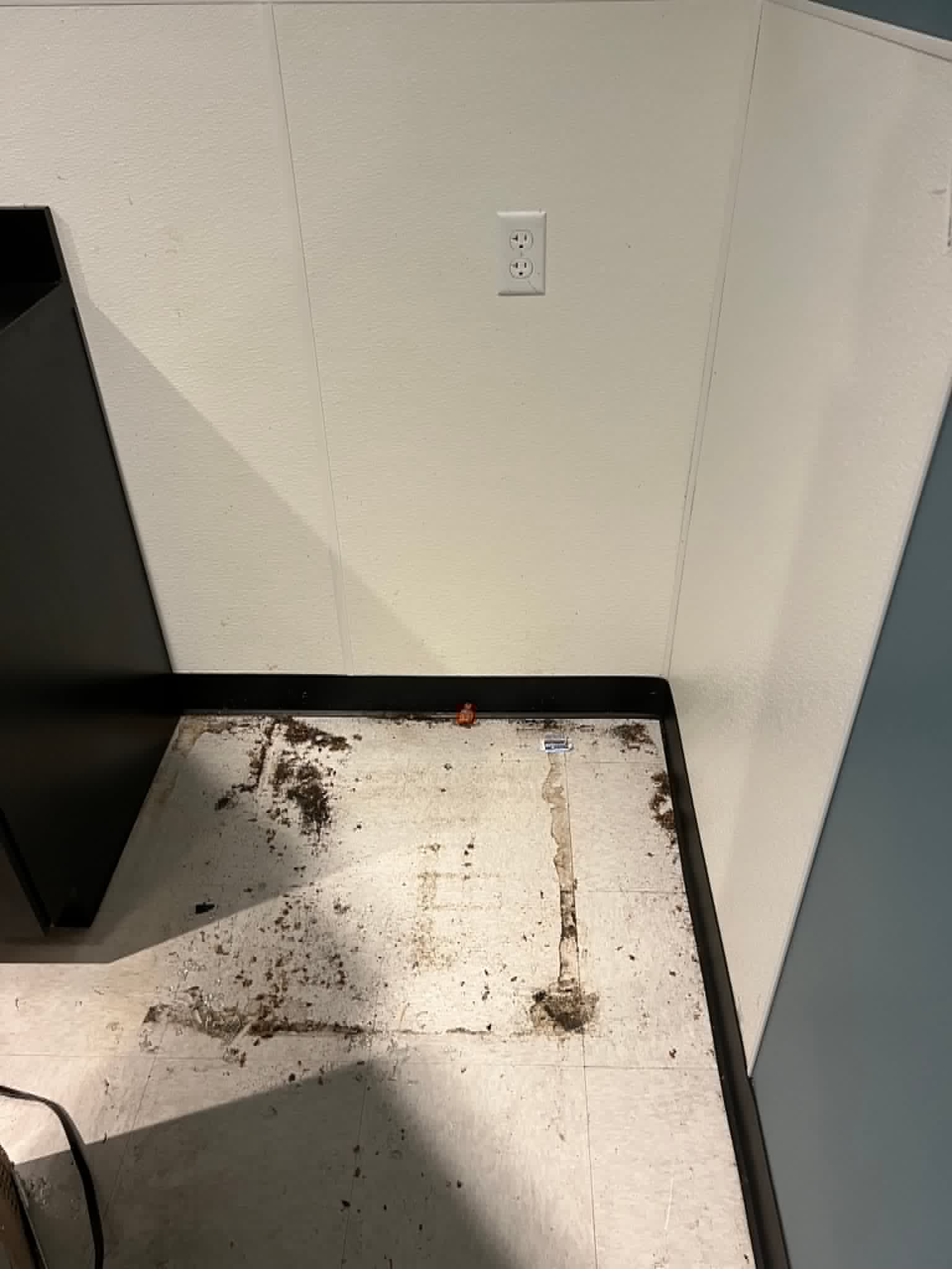 After — clean oven