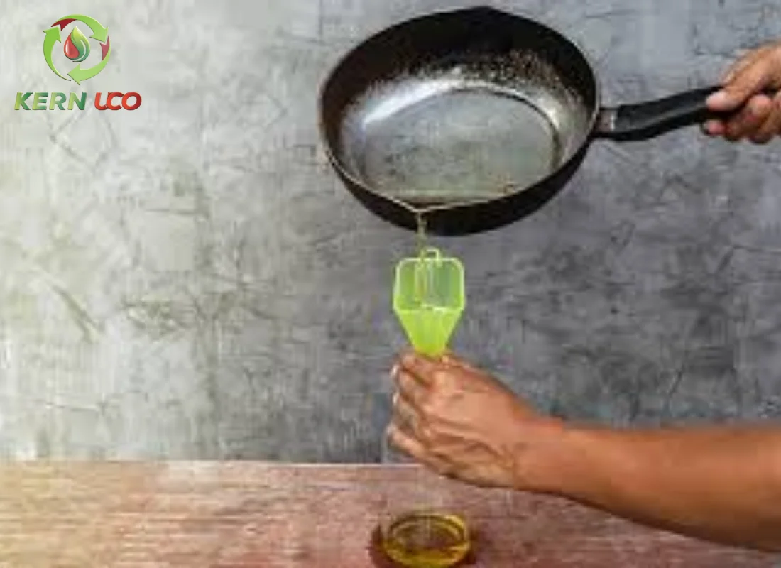 used cooking oil recycling