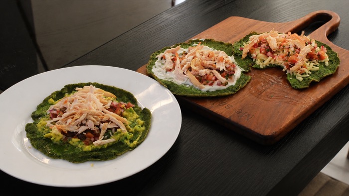 tortillas de espinaca