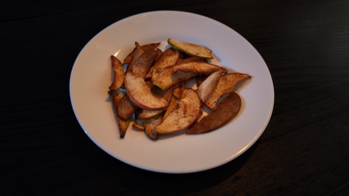 chips de manzana