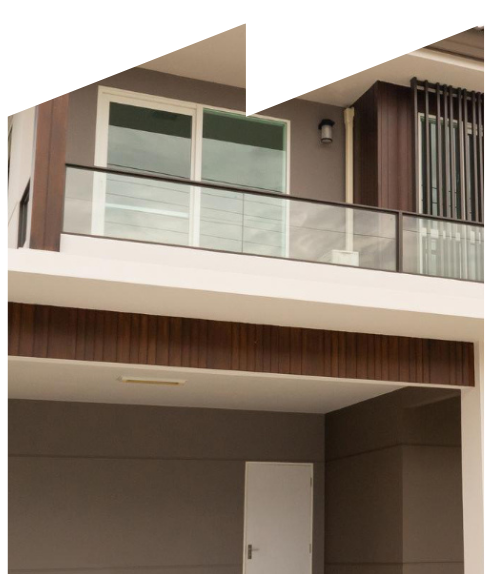 A close-up of a house at closing