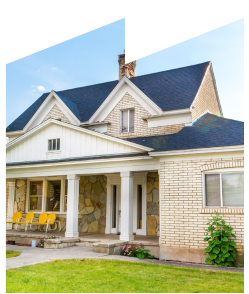 A classic house being prepared for sale