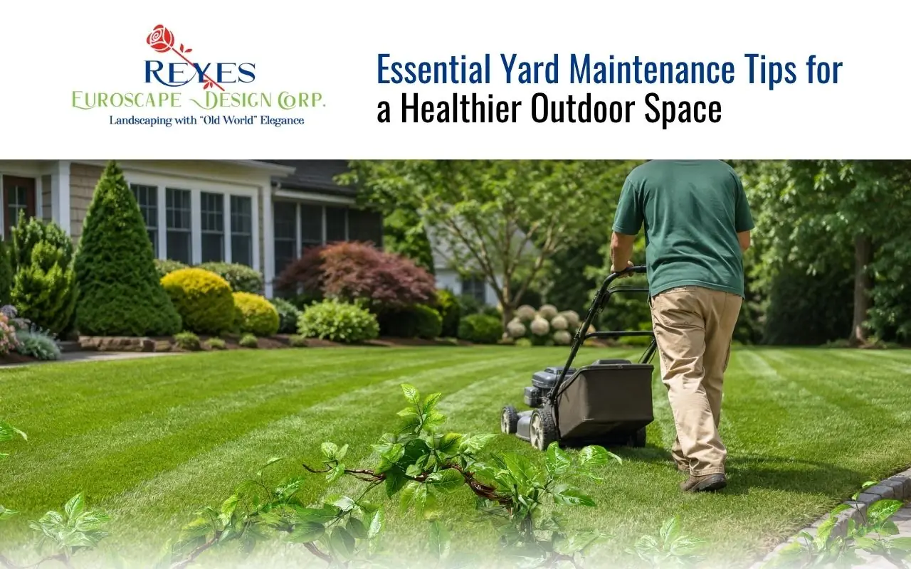 Professional lawn care and grass cutting service Long Island NY — Reyes Euroscape Design Corp.
