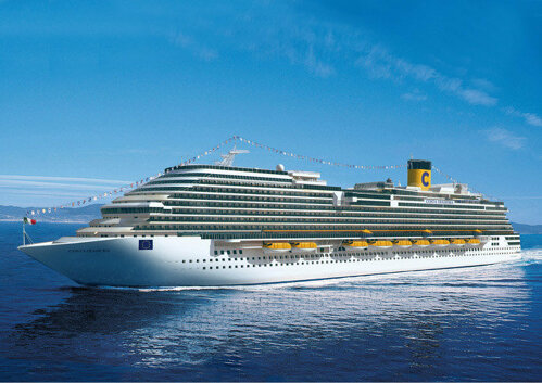 Außenansicht Costa Diadema