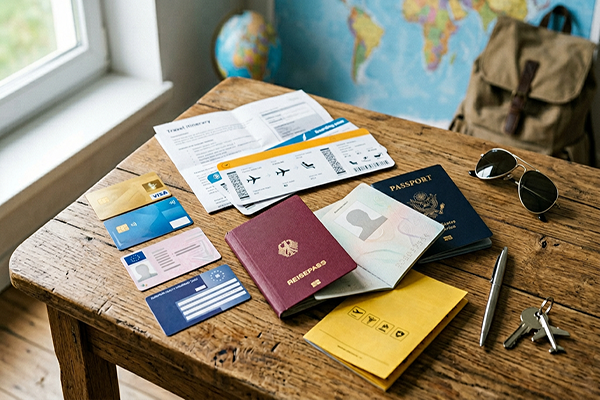 Die wichtigsten Reisedokumente im Überblick
