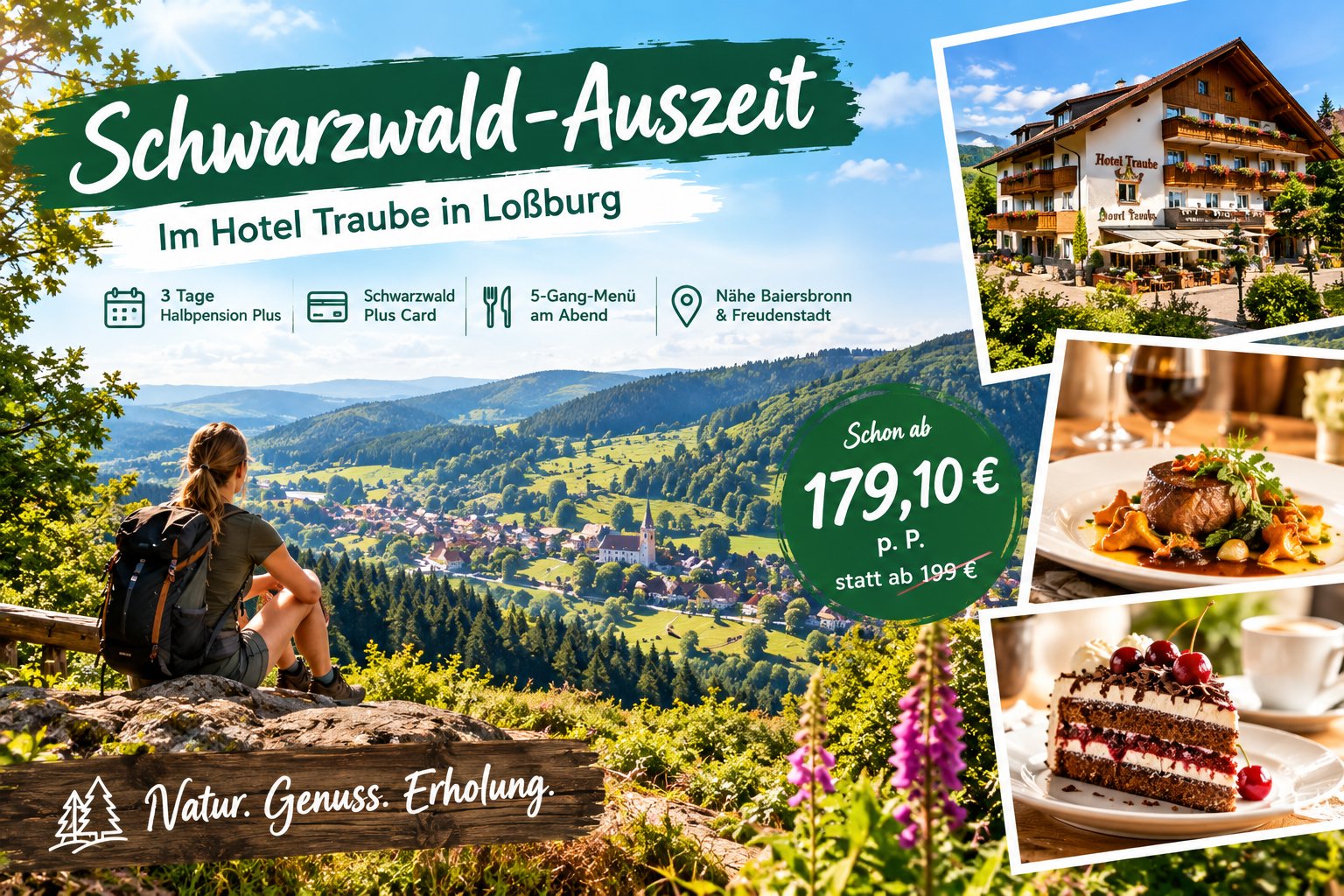 Schwarzwald, Auszeit im Hotel Traube