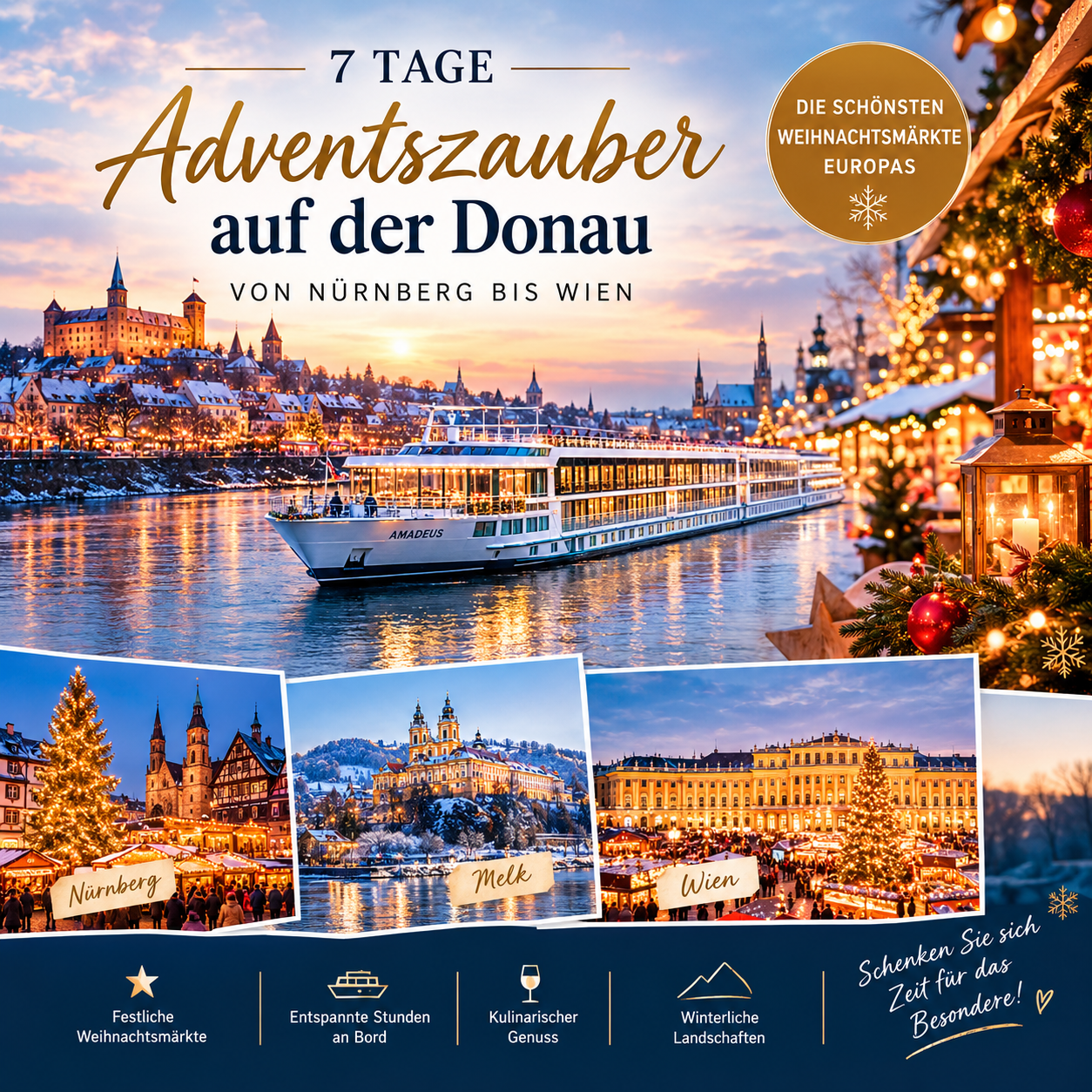 Adventszauber auf der Donau 2026
