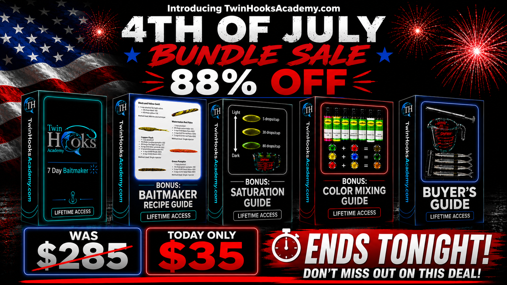 4th of July Bundle Sale - 7 Day Baitmaker