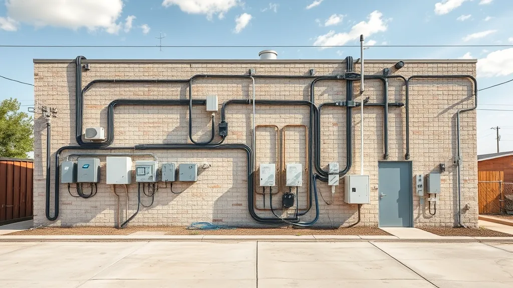 Electrical services in Haslet, TX with a technician working on a residential project.