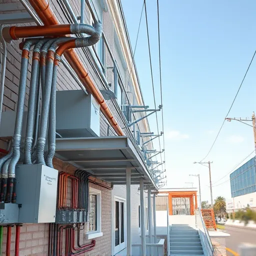 Completed electrical work in Fort Worth TX showcasing precise installation and neat wiring without any people present
