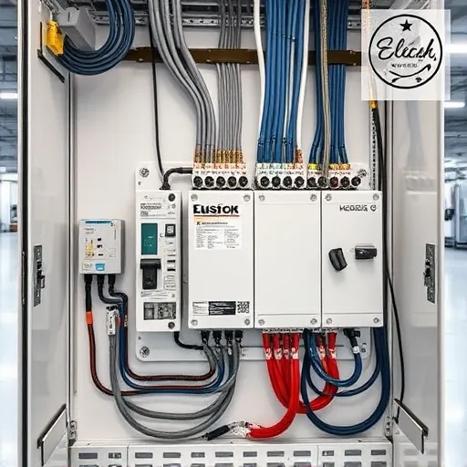 Completed electrical system installation in Northlake TX features organized wiring and modern fixtures highlighting quality and safety.