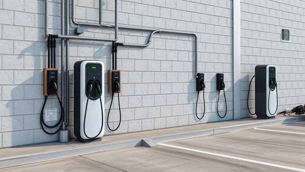 EV Charger Circuit Installation projects in Fort Worth TX showcasing advanced electrical work and equipment.