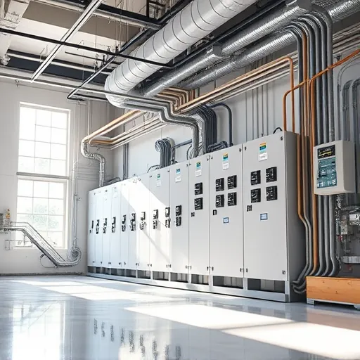 Completed electrical installation in Fort Worth, TX showcasing wires, components, and structured wiring layout.