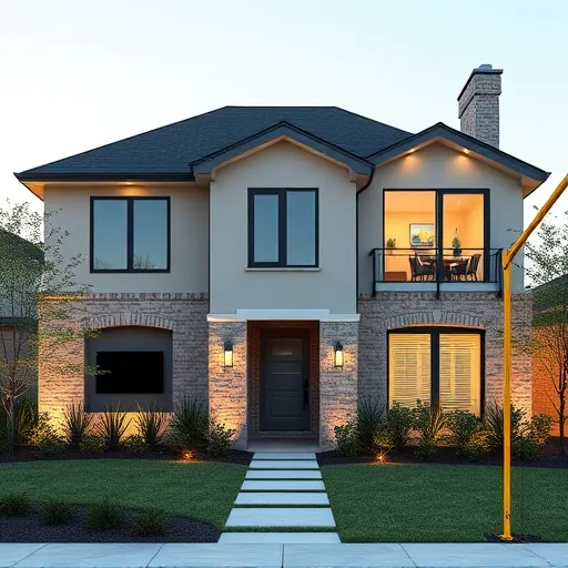Showcasing a modern home in Benbrook TX with sleek electrical installations and smart home technology in a polished setting.