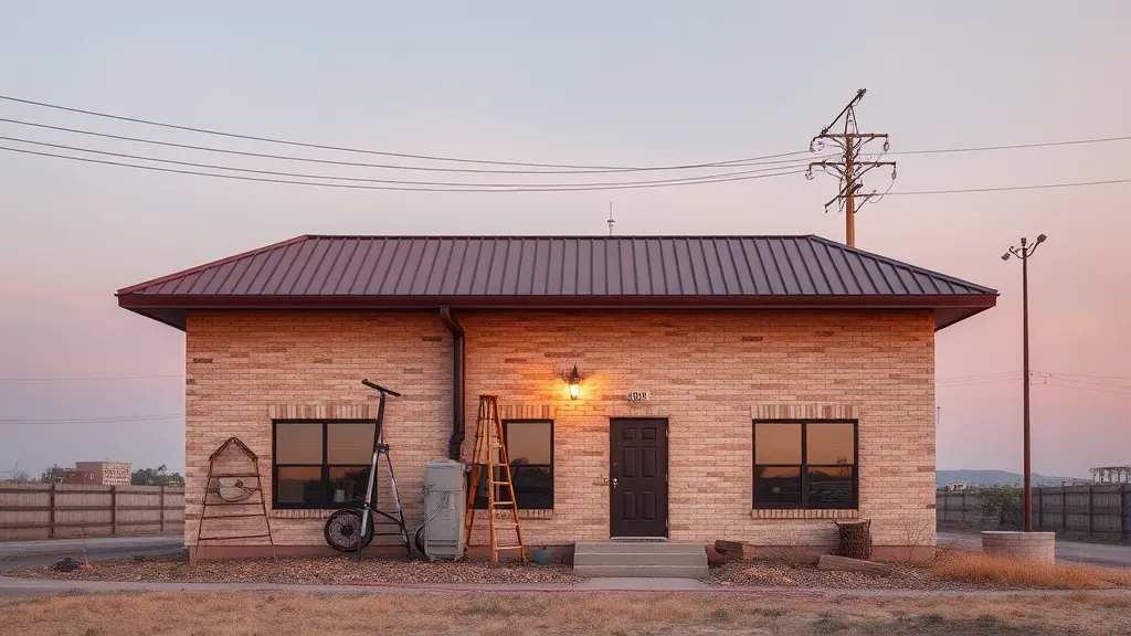 Electrical services in Crowley, TX with a technician working on wiring.